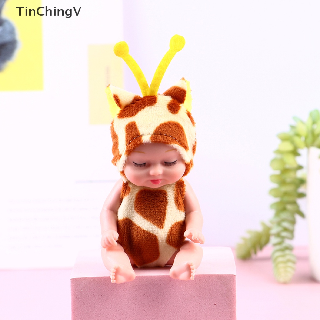 Búp bê em bé đang ngủ thiết kế dễ thương cao 3.5inch