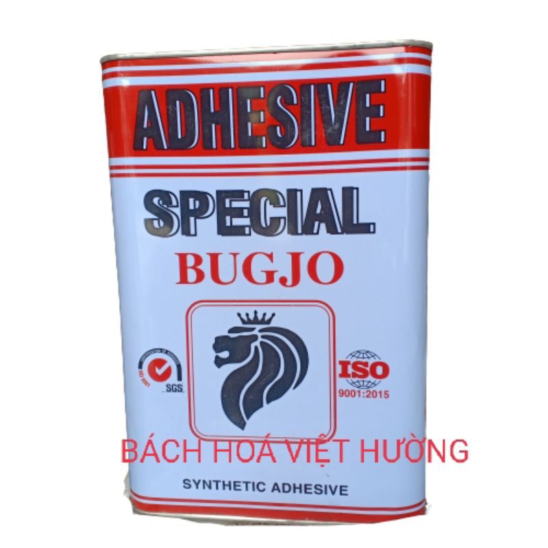 Keo BUGJO Special Adhesive, Keo đầu trâu, đặc biệt dùng để dán gỗ, da, fomica, thiết bị công nghiệp, hộp 3kg