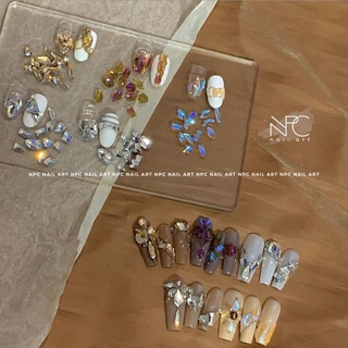 Set đá chân bằng đính móng nhiều size (Nhiều mã)