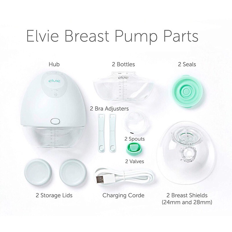 MÁY HÚT SỮA ĐÔI ELVIE PUMP® WEARABLE DOUBLE ELECTRIC BREAST PUMP