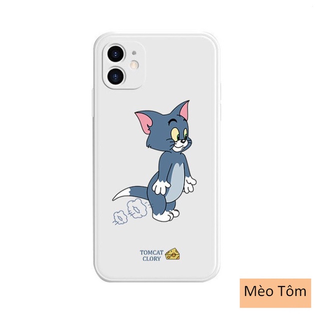 Ốp Lưng Iphone TPU Cạnh Vuông Tôm & JR Xì khói , BVC Iph6/6plus/6s/6splus/7/7plus/8/8plus/x/xs/11/12/pro/13/promax
