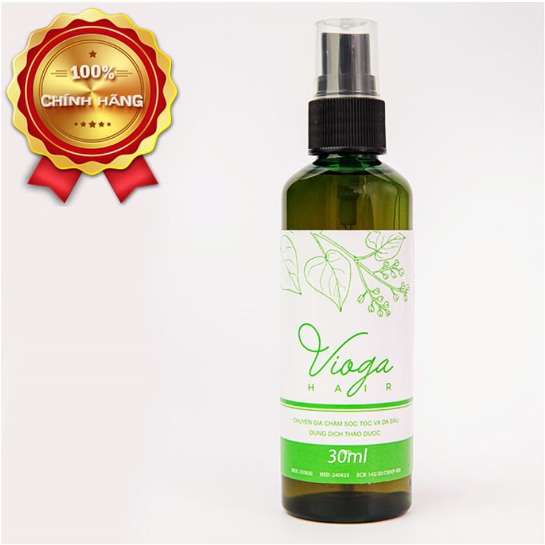 Vioga Hair- Dung Dịch Dưỡng Tóc - Phục Hồi, Ngăn Ngừa Tóc Xơ & Rụng Tóc - Chai 30ml