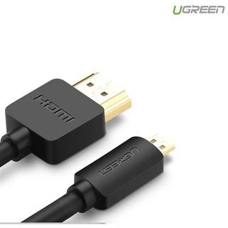 Cáp chuyển đổi ugreen microhdmi sang hdmi v1.4 30102 1.5m - hàng chính hãng