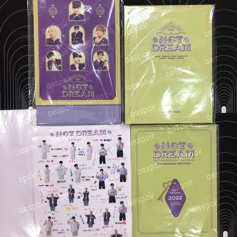 Ảnh NCT Dream season greeting hàng chính hãng