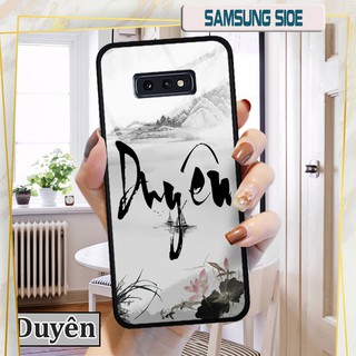 Ốp lưng Samsung Galaxy S10E - In chữ thư pháp