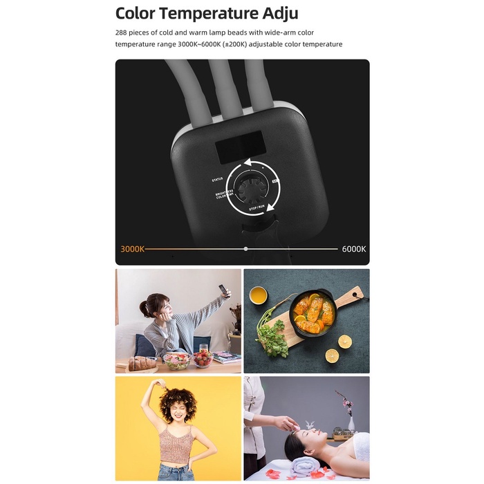 Đèn led livestream Ambitful AL-20
