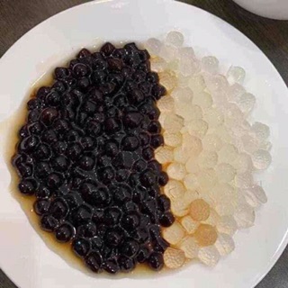 Set hồng trà sữa trân châu (trắng / đen)