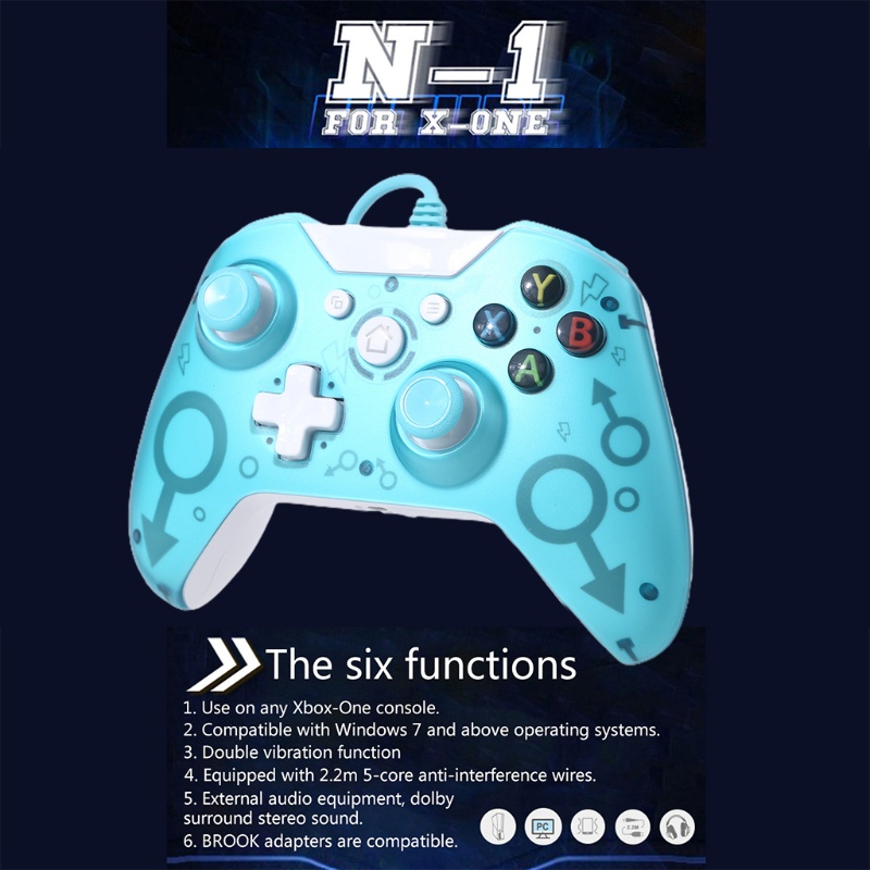 Tay Cầm Chơi Game Có Dây Đầu Cắm USB Chuyên Dụng Cho Win7 8 c