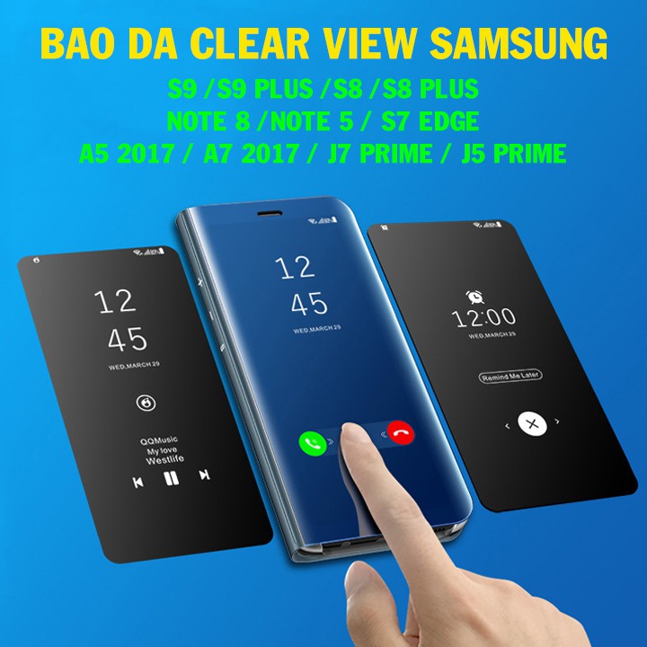 BAO DA SAMSUNG NOTE 5 CLEAR VIEW