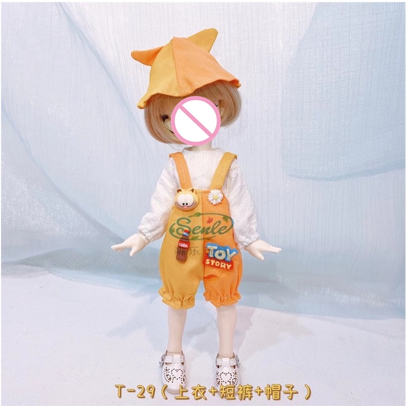 Mới Bộ Đồng Phục Nữ Sinh Cho Búp Bê 30Cm Tỉ Lệ 1 / 6