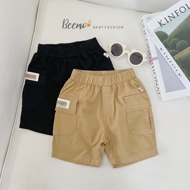 Quần short kaki mềm mát bé trai-MS60