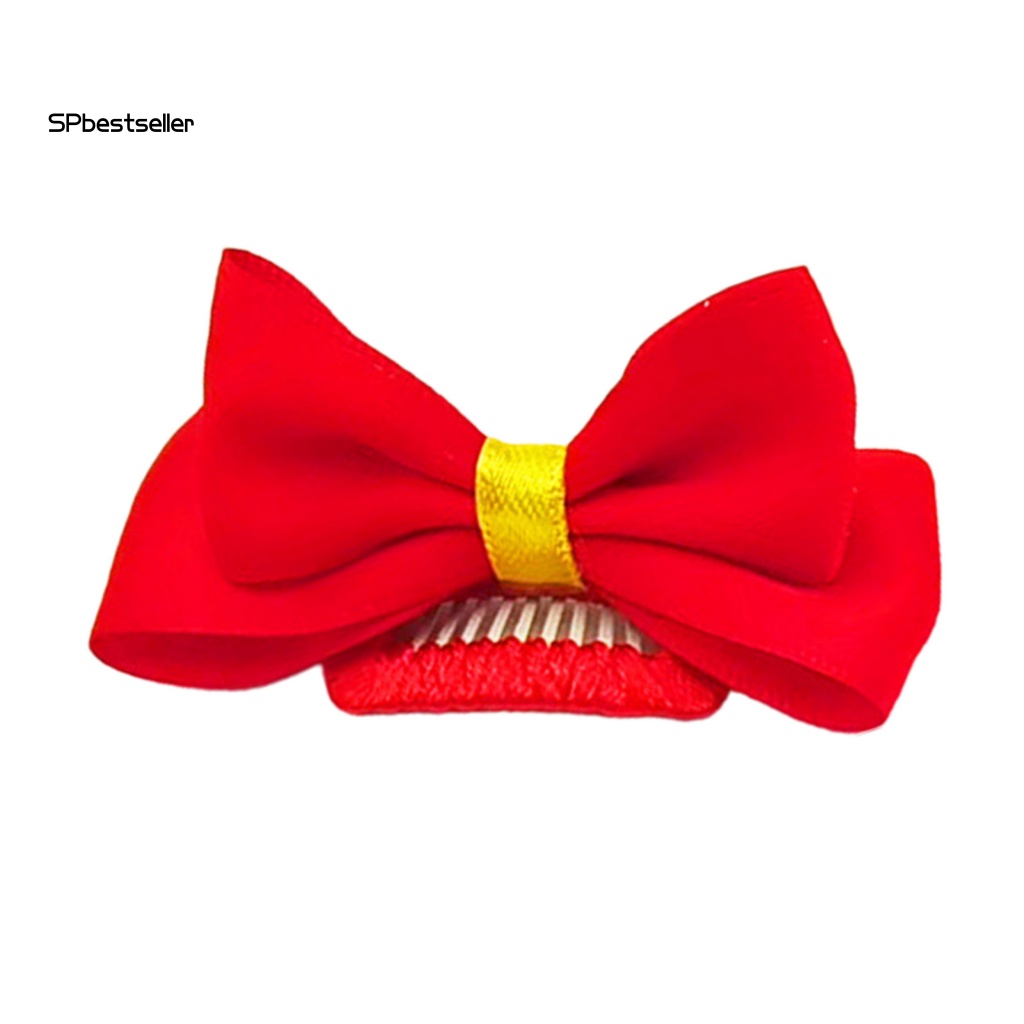 Kẹp Nơ Đơn Giản Dễ Phối Đồ Trang Trí Cho Thú Cưng