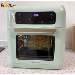 NỒI Chiên Không Dầu Kiêm Lò Nướng điện 2IN1 Thông Minh Đa Năng Dung Tích 10L Bear