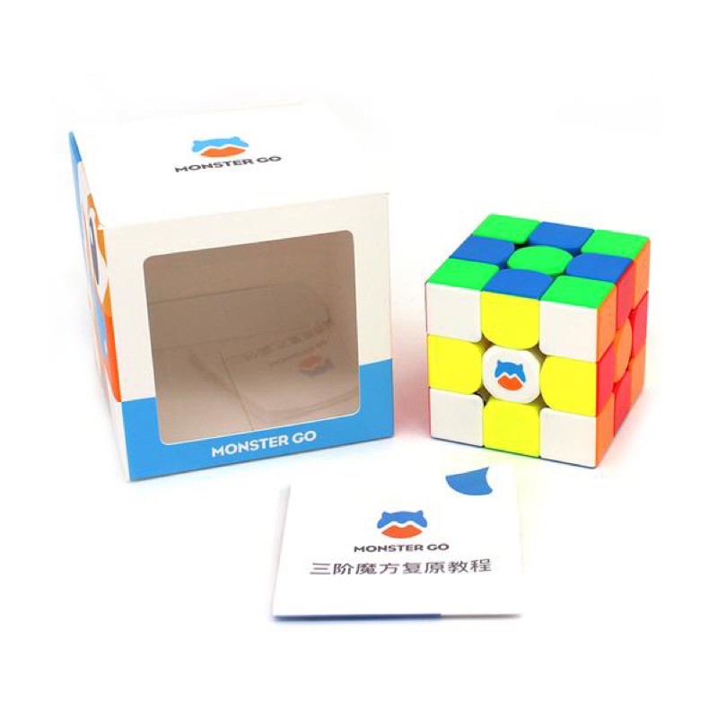 Rubik Gan Monster Go 3x3 Magnetics Stickerless có nam châm