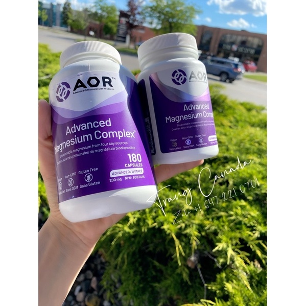 Viên uống bổ sung AOR advanced magnesium complex 90 viên và 180 viên