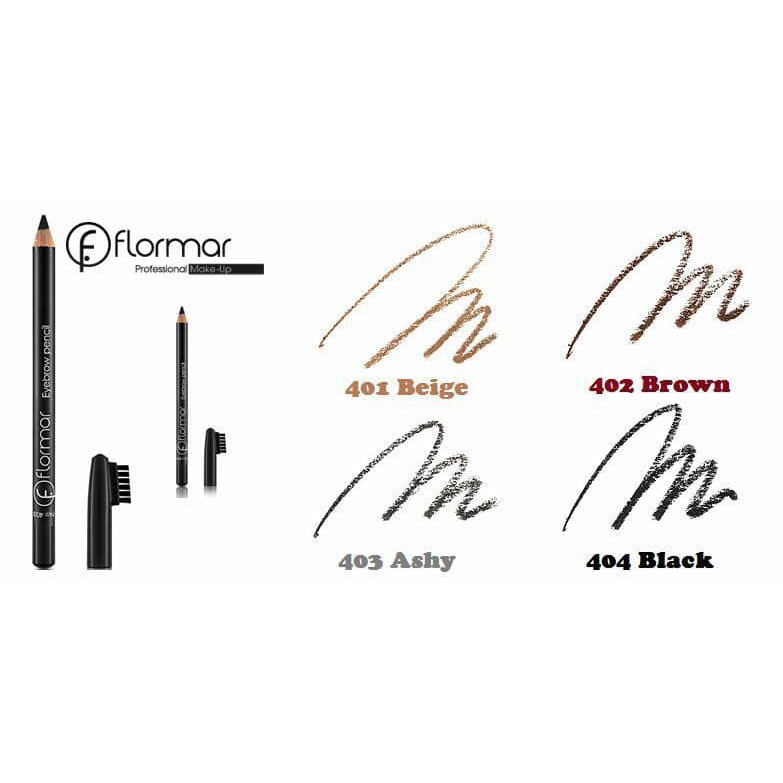 Chì kẻ mày Flormar Eyebrow Pencil 402 Brown