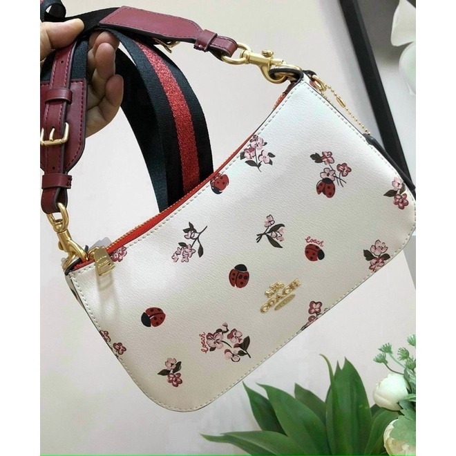 Túi Coach dáng thuyền 2 dây đeo