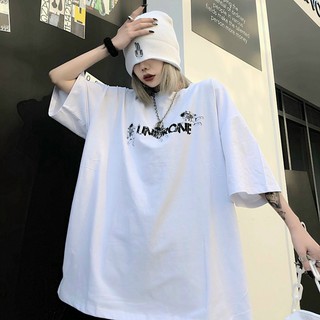 Áo thun unisex nam nữ đều mặc được tay lỡ