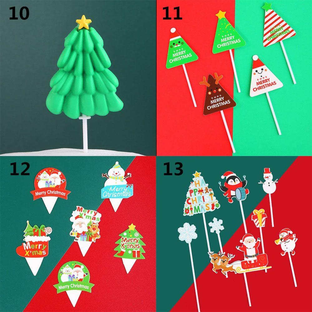 ESPO Que Cắm Trang Trí Bánh Kem Hình Giáng Sinh