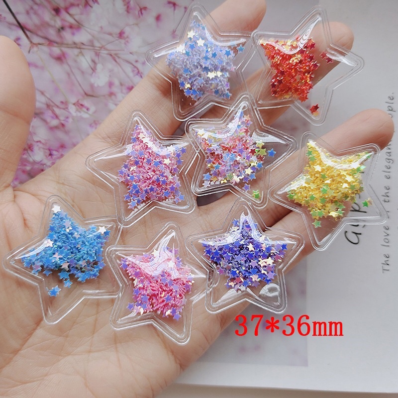 Charm kim sa nhiều mẫu làm dây buộc tóc/bờm tóc/băng đô…
