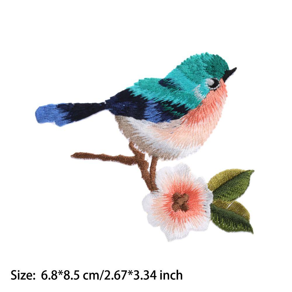 MIH Tranh Thêu Hoa Và Chim Thủ Công Mới