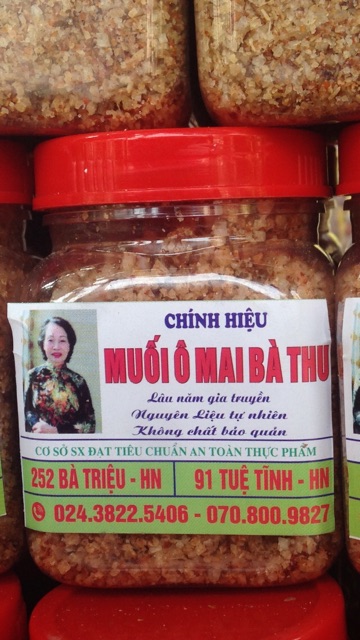 Muối ô mai bà Thu chính hiệu 150g, chấm hoa quả siêu ngon, đặc sản Hà Nội