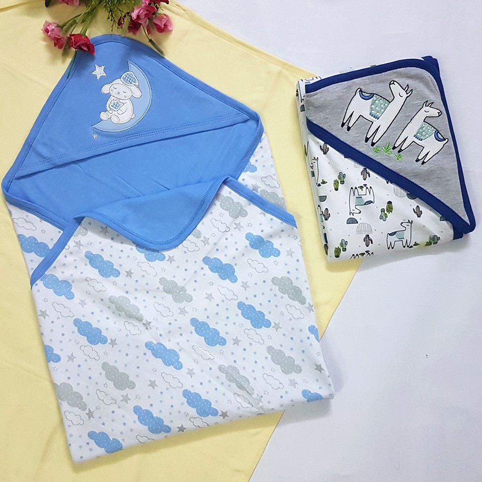 Chăn Ủ Litter Duck Nhiều Màu Cho Cả Bé Trai Bé Gái - Cotton 2 Lớp - BTT00330