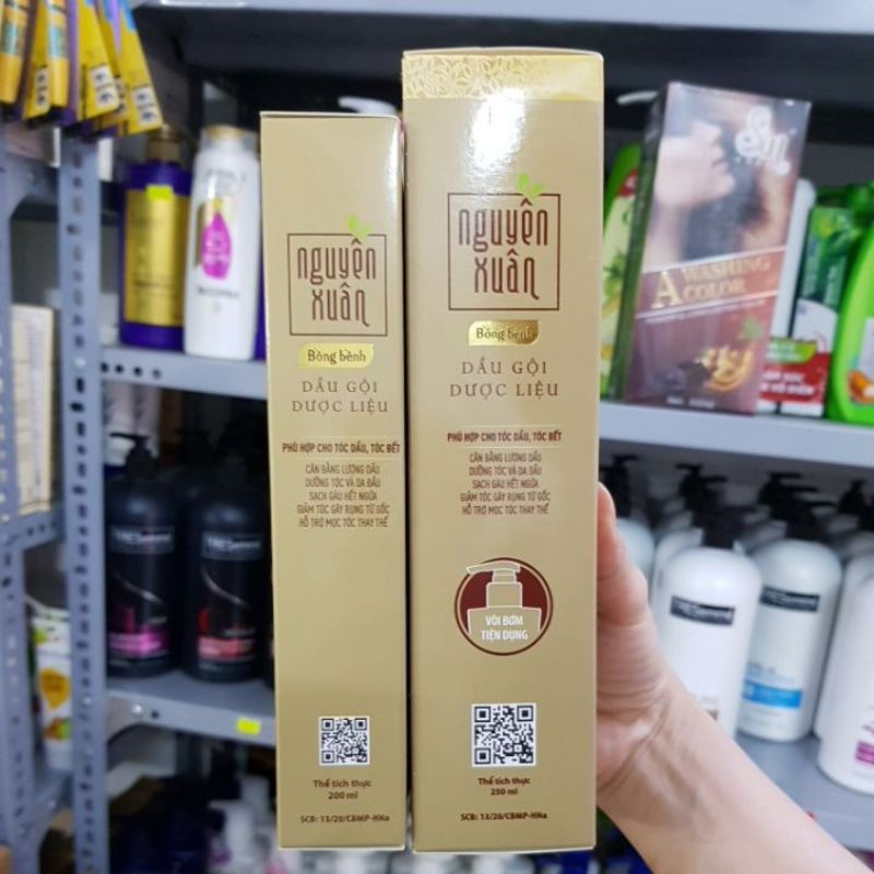 Dầu gội nguyên xuân bồng bềnh dành cho da đầu dầu bết 200ml 250ml