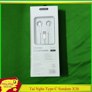 Tai Nghe Chân Type C - Sendem x30 Chính Hãng