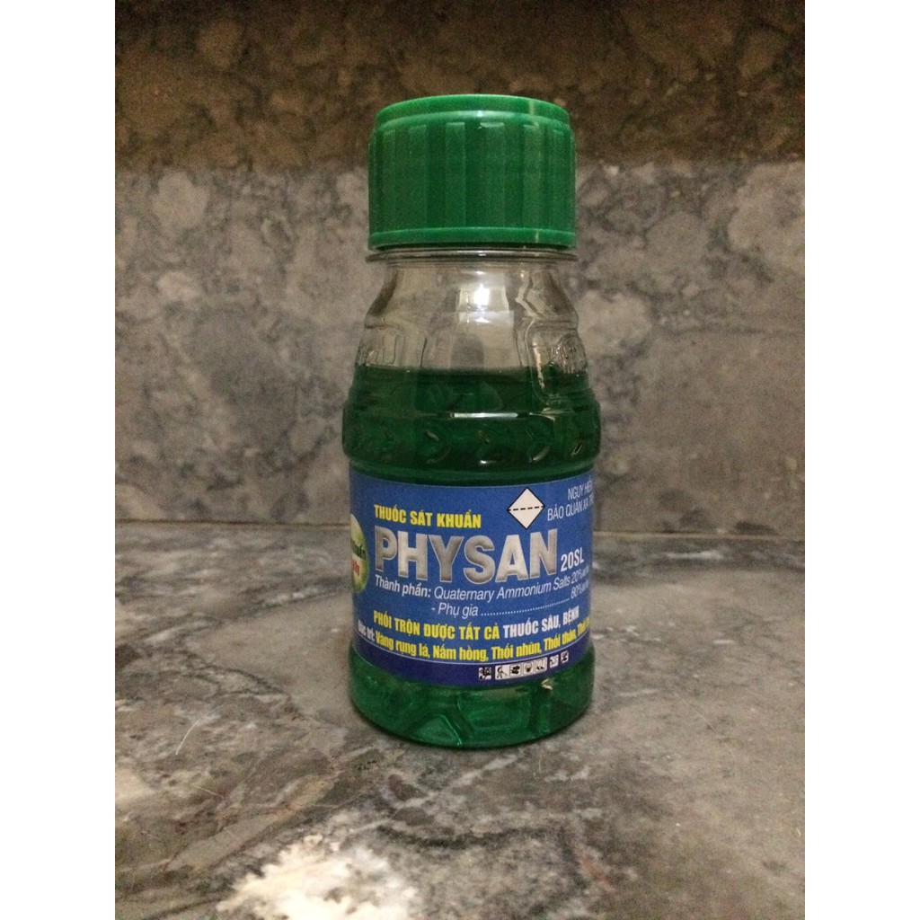 Thuốc sát khuẩn Physan 20SL 100ml đặc trị THỐI NHŨN