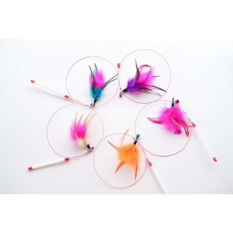 Đầu lông gắn cần câu mèo thay thế, đầu cần câu mèo