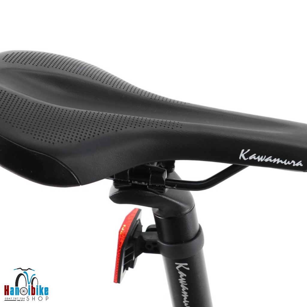 Xe đạp thể thao MTB Kawamura Misu 5 27 speed phanh dầu màu Trắng Ghi