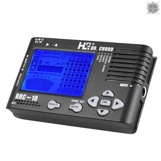 Phơ đàn guitar kỹ thuật số 4 trong 1 màn hình LCD cho guitar điện