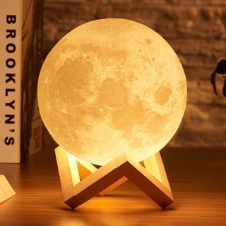 ✷ ❈ Đèn ngủ LED mặt trăng Đèn chiếu sáng mặt trăng Đèn LED tình bạn cá nhân hoàn hảo8cm / 12cm