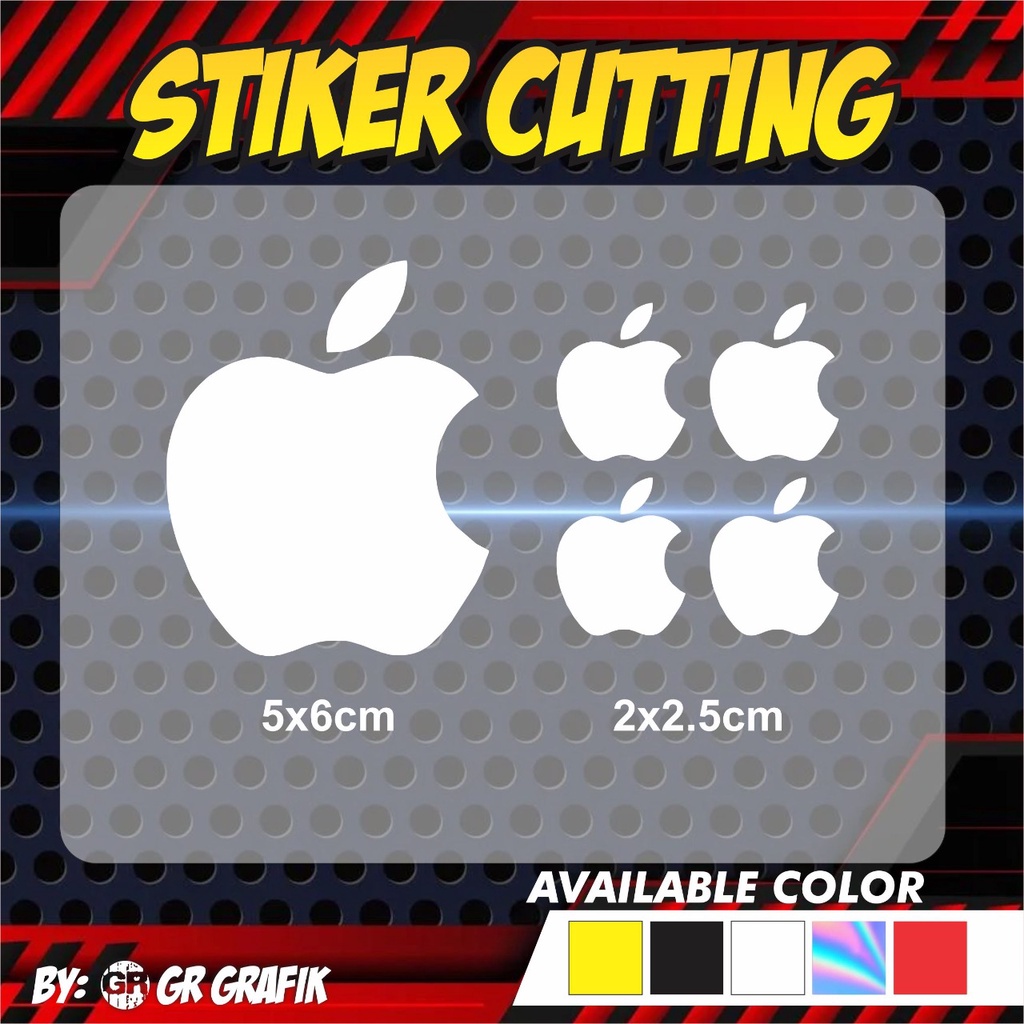 Hình Dán Cắt logo Apple