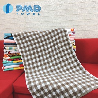 [XUẤT DƯ] KHĂN TẮM KẺ CHO BÉ NGƯỜI LỚN XUẤT NHẬT COTTON PMD TOWEL mềm mại thấm nước tốt nhẹ khăn nhanh khô không sổ lông