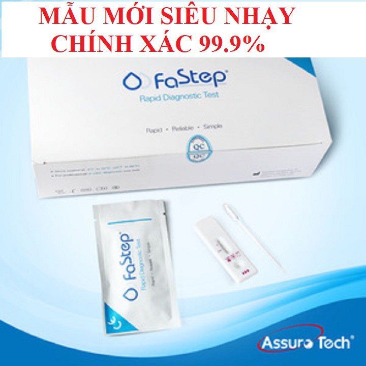 [Chuẩn 100%] Bộ xét nghiệm nhanh HIV tại nhà FASTEP từ USA dễ làm, chính xác, bảo mật thông tin - Que Test HIV tại nhà