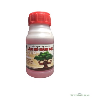 Phân bón Siêu lân đỏ đậm đặc QT04 250ml - lân đỏ kích thích sinh trưởng, ra rễ, tạo mầm hoa, kháng bệnh nấm