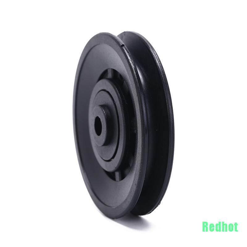 Bánh xe ròng rọc màu đen 90mm chuyên dụng cho người tập gym