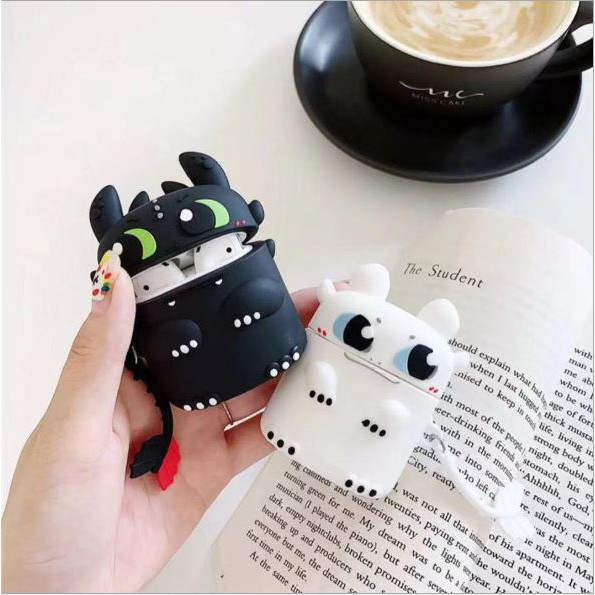 🔥Case Airpods Bảo Vệ Tai Nghe Hình Dễ Thương Cho Hộp Sạc Tai Nghe Bluetooth AirPods 2 Case AirPod 1 2🔥