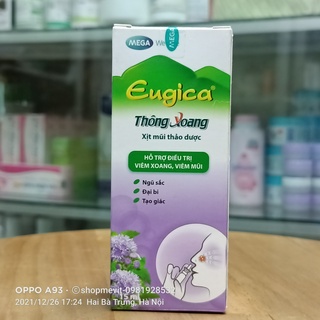 Xịt mũi thảo dược Eugica 15ml
