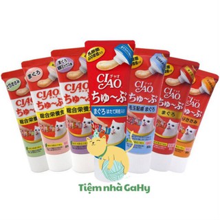 [Giá Đẹp] Gel Dinh Dưỡng Ciao Tuýp 80g- Soup Thưởng Cho Mèo