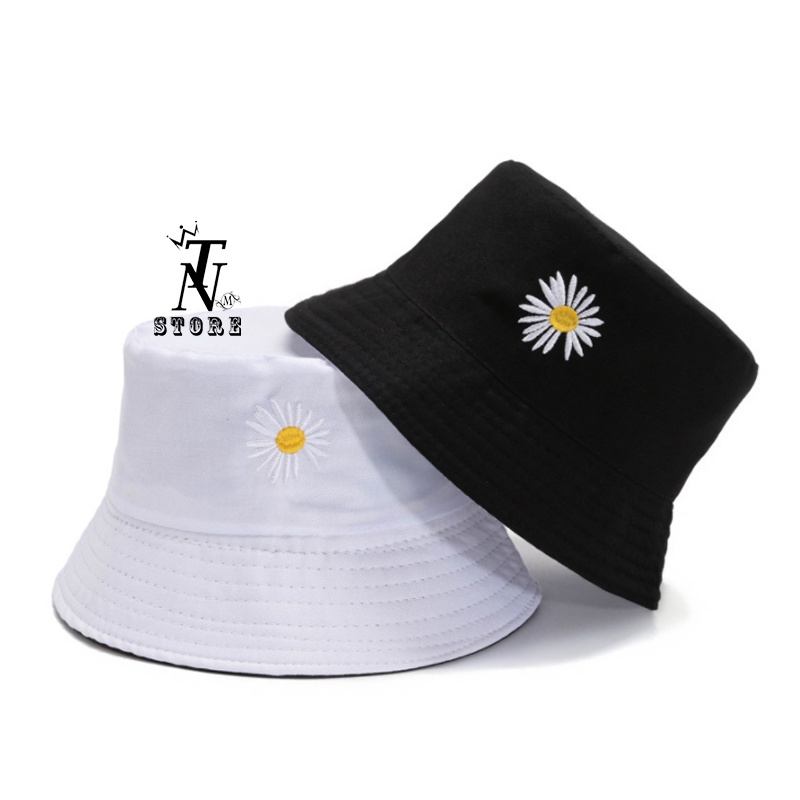 Nón bucket vành cụp GENZ trơn nhiều màu phong cách Ulzzang Unisex