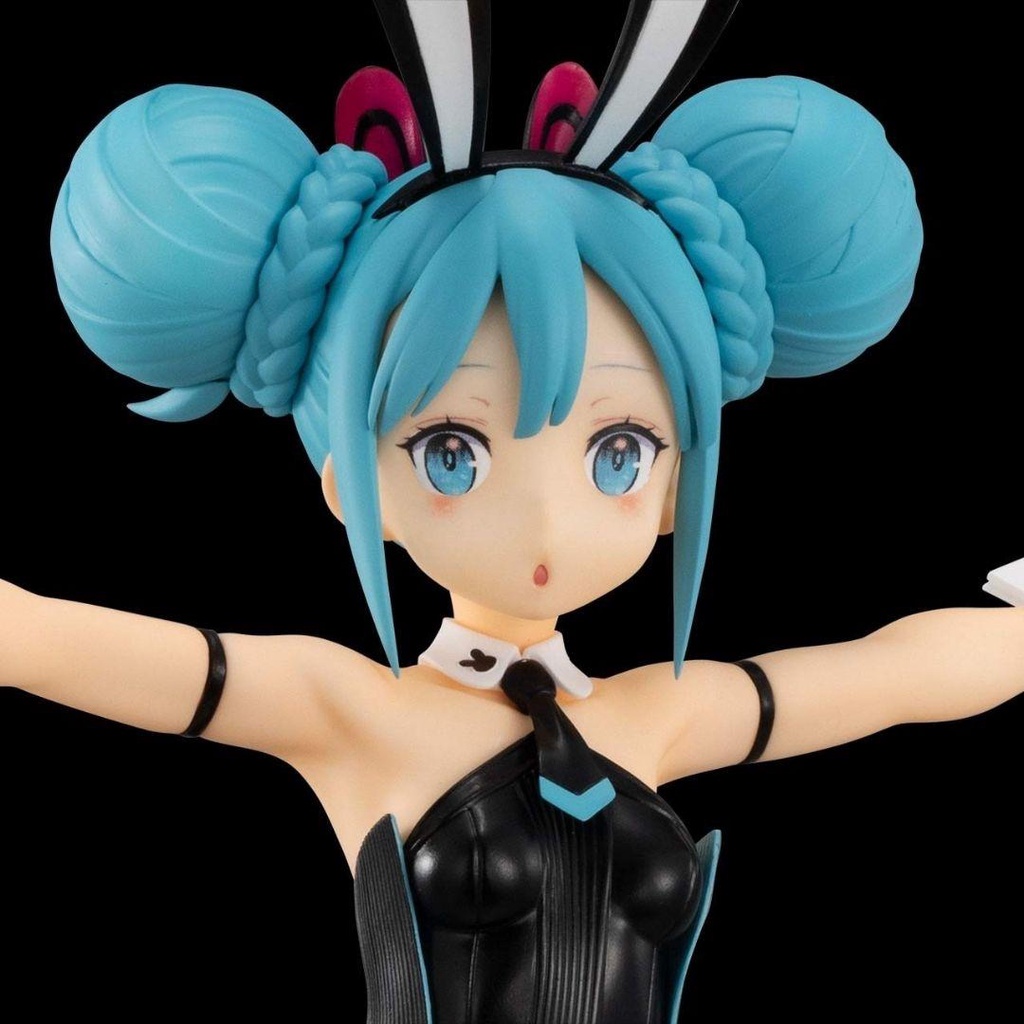 Mô hình tĩnh Hatsune Miku 31cm BiCute Bunnies Prize Figure Furyu Mô hình tĩnh Nhựa PVC CHÍNH HÃNG NHẬT MIKUFR01