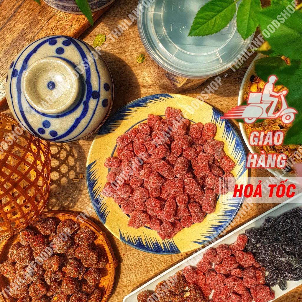 Kẹo Dâu Tây Đặc Sản Đà Lạt Lon 500gr