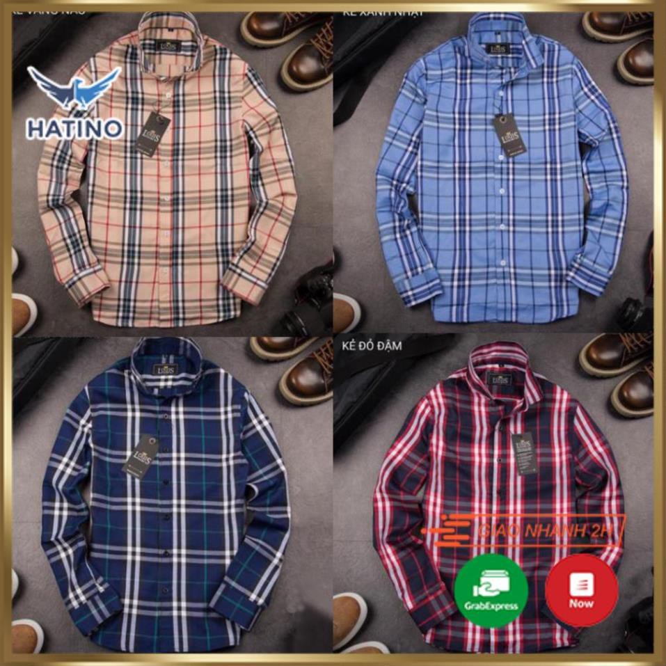 Áo sơ mi kẻ nam BBR cao cấp, chất liệu cotton thoáng mát, phong cách trẻ trung, năng động
