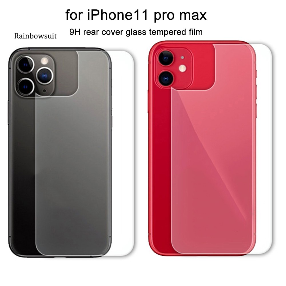 Kính Cường Lực Bảo Vệ Mặt Sau Dành Cho Iphone 7 8 Plus Xs Max 11 Pro Max
