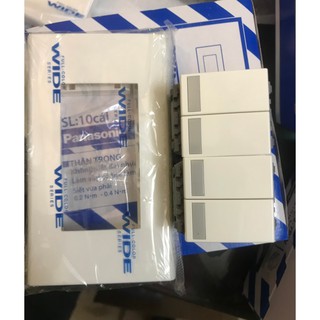 Công tắc  đôi 1 chiều và 2 chiều cỡ M Panasonic