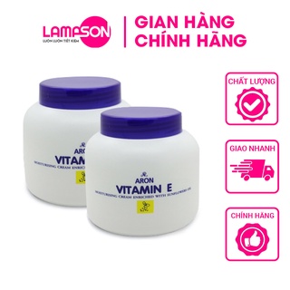 Kem dưỡng ẩm Aron Vitamin E 200g chăm sóc da toàn diện Lamason10K