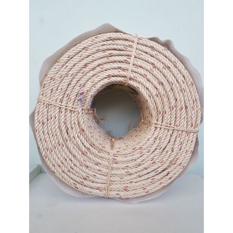 50 mét - Dây thừng PP - PO 8mm - Dây căng cường lực, dây nổi, giếng trời, leo tàu, đan lưới đánh cá, kéo tời hàng hoá